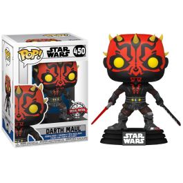 FUNKO POP Star Wars: Darth Maul with Saber Figura Vinilo 9cm Exclusive Precio: 21.49999995. SKU: B178LRKDT4