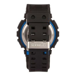 G-Shock GA1001A2ER Reloj de Hombre Cronógrafo de Cuarzo Analógico-Digital con Dial y Brazalete de Resina Negros 20 ATM