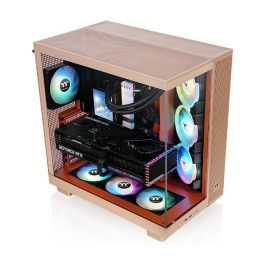 Thermaltake View 380 XL TG ARGB Gravel Sand Midi Tower PC con Panel de Vidrio Templado y Iluminación ARGB