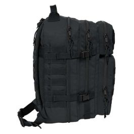 Safta Mochila para Portátil 15,6'' Militar Negro Colección Basics 300x230x480 mm