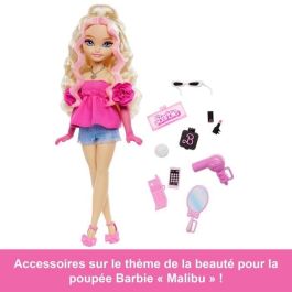 Mattel Barbie Dream Besties Malibu Muñeca con Accesorios, para +3 Años