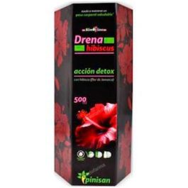 PINISAN Drena Hibiscus 500ml, Complemento Alimenticio Líquido Drenante con Hibisco y Ortosifón, Control de Peso, Vegano Precio: 23.4999996. SKU: B1J72JNZLN