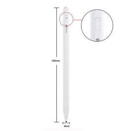 Leotec Lestp01 W Stylus ePen - Lápiz digital para dibujar y escribir en pantallas táctiles, compatible con iOS, Android, Windows, batería de larga duración, diseño ligero