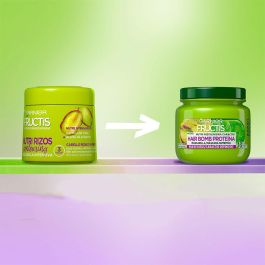 Garnier Mascarilla Fructis Hidra Rizos para Cabello Rizado, Hidratante y Anti-encrespamiento, 300 ml