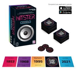 Dujardin Hitster Juego de Cartas Musical para Crear Línea de Tiempo Cronológica - Adivina Éxitos de 100 Años
