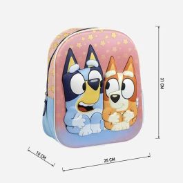 Mochila infantil 3D bluey 25.0 x 31.0 x 10.0 cm Mochila infantil 3D bluey 25.0 x 31.0 x 10.0 cm