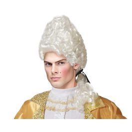 Peluca Blanca De Época Para Noble O Aristócrata - Estilo Siglo XVIII Para Eventos Temáticos Precio: 10.69000031. SKU: B153XK9MSP