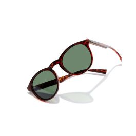 Hawkers BEL AIR Gafas de Sol Polarizadas Carey Verde para Adultos Montura Acetato Unisex