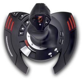Thrustmaster T.Flight Stick X - Joystick para PS3/PC, 12 botones programables, 4 ejes, Plug & Play, 4160526