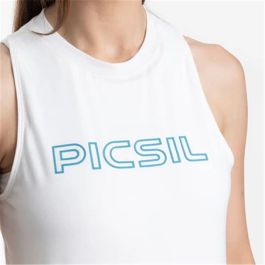 Camiseta para Mujer sin Mangas Picsil Premium 241 Blanco S