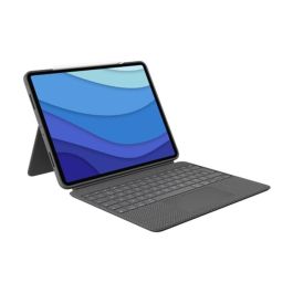 Logitech Funda Combo Touch con Teclado para Apple iPad Pro 13" (M4), Gris Grafito