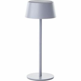 Lámpara de mesa para exterior - BRILLIANT - PICCO - LED y solar - Metal y plástico - 5 W - Gris esmerilado