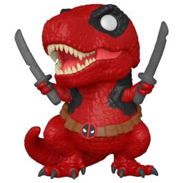 FUNKO Figura POP Marvel Deadpool 30th Dinopool Vinilo 9cm