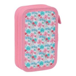 Plumier Escolar Safta Doble Pequeño 28 Piezas Reciclado Moos Floresistente 195x125x40 mm Plumier Escolar Safta Doble Pequeño 28 Piezas Reciclado Moos Floresistente 195x125x40 mm