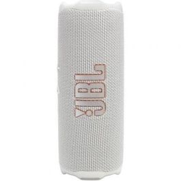 JBL JBLFLIP7WHT Altavoz Bluetooth Portátil Flip 7 con AI Sound Boost, IP68 Agua/Polvo, 16 Horas de Autonomía, Auracast, 35W, Blanco