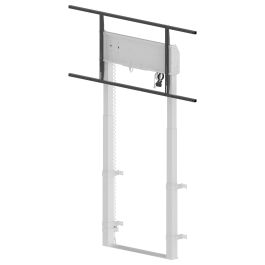iiyama MD-WLIFT2031-W1 Soporte de suelo eléctrico para TV 55-105" (hasta 120kg), ajuste de altura eléctrico 85-180 cm, color blanco