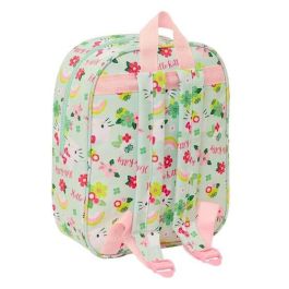 Safta Mochila Guardería 3D Bolsillo Red Hello Kitty 22x27x10 cm