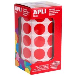 Apli Gomets Redondos 20 mm Rollo Rojo Precio: 3.50000002. SKU: B14Z27S74D