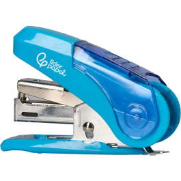 Liderpapel Grapadora Micro Nº10 12 Hojas con Regalo Funda y 1000 Grapas Colores Surtidos