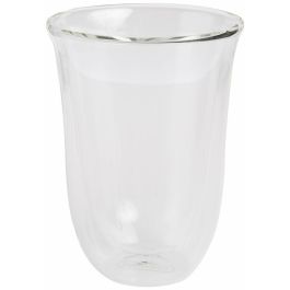DeLonghi Set de 2 Tazas de Doble Pared, Vasos Térmicos Aislantes para Latte Macchiato y Café, 22 cl DeLonghi Set de 2 Tazas de Doble Pared, Vasos Térmicos Aislantes para Latte Macchiato y Café, 22 cl