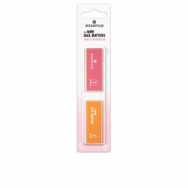 Essence THE MINI Limas de Uñas Pack Doble 2u. Multiuso 4 en 1: Acorta, Lima, Pule, Abrillanta. Compactas de Viaje, Veganas y Cruelty Free