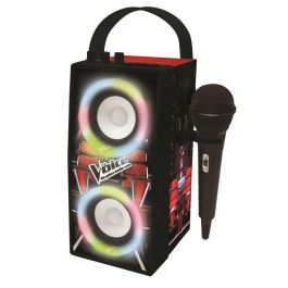Lexibook THE VOICE Altavoz Karaoke Portátil Bluetooth con Micrófono, Efectos de Luz, Batería Recargable, USB/Micro SD/Aux, Asa Precio: 79.79000029. SKU: B16SH2XGVG