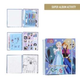 Album actividades coloreable frozen