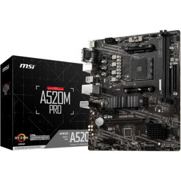 Msi Placa Base A520M Pro Socket AM4 Formato Micro ATX para AMD Ryzen 3ª y 5ª Generación Precio: 68.4999997. SKU: B1GJDBJLJF