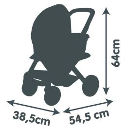 Smoby SMO3032162531228 Cochecito + Silla de Paseo Maxi-Cosi Beige para Niños de 3 Años
