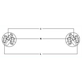 Cordial Cable Powercon Ip65 True1 a Schuko 1.5 Metros