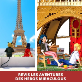Miraculous Playset de Lujo Paris BAN3701405822958 Más de 1,20 m con Accesorios