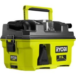 Aspirador de taller RYOBI RV1811-0 18V - 1500l/min - Colector de 11 L - Filtro HEPA H12 - Adaptador, boquilla para rincones y boquilla embudo