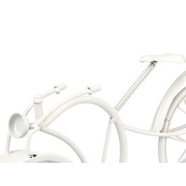 Reloj Forja Bicicleta Blanco 19,5Cm Giftdecor (4 Unidades) Reloj Forja Bicicleta Blanco 19,5Cm Giftdecor (4 Unidades)