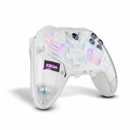 Krom NXKROMKRYSTAL Mando y Volante Inalámbrico Bluetooth/USB Transparente para Android, Nintendo Switch, PC, iOS Precio: 33.68999975. SKU: B1DHE29KQE