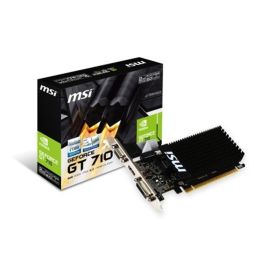 MSI 912-V809-2016 Tarjeta Gráfica NVIDIA GeForce GT 710 2GB GDDR3 954MHz/1600MHz PCI Express 2.0 Enfriamiento Pasivo 4K Precio: 51.68999968. SKU: B13ACSWY4P
