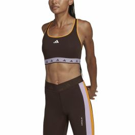 Sujetador Deportivo Adidas Hyperglam Powerreact Negro