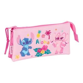 Safta Estuche Escolar Portatodo Triple Cremallera Stitch Chill 120x30x220 mm Precio: 9.5000004. SKU: B14RDX8MEA