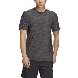 Camiseta de Manga Corta Hombre Adidas IC7418 Gris oscuro (S)