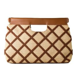 Bolso Mujer Laura Ashley VALETTA-QUILTED-TAN Marrón 30 x 20 x 9 cm Precio: 91.6900006. SKU: S0368598