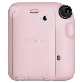 Fujifilm Instax Mini 12 Cámara Instantánea Azul Pastel con Flash Automático, Modo Selfie y Exposición Automática, Incluye 2 Pilas AA