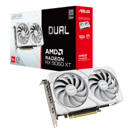 ASUS RX 9060 XT 16GB GDDR6 White Tarjeta Gráfica