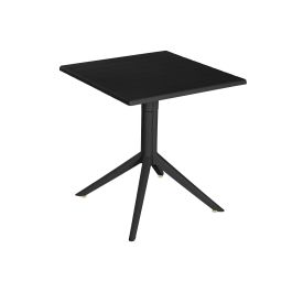 Mesa Terraza Y Jardin DKD Home Decor Negro 70 x 75 x 70 cm Mesa Terraza Y Jardin DKD Home Decor Negro 70 x 75 x 70 cm
