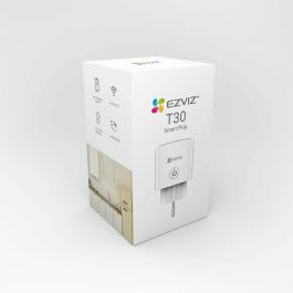 EZVIZ T30-10A-EU Enchufe Inteligente Wi-Fi para Hogar Interior Blanco