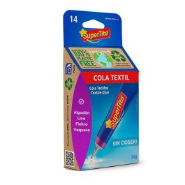 Supertite Cola para tejidos, 20g, A2414 - Reparación de agujeros y rasgaduras en textiles