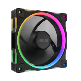 ASUS 90DA00L0-B09020 Prime MR120 Ventilador ARGB Reverse Black 3 en 1, 120mm para Carcasa PC, 1600 RPM, 58 CFM, 23 dB