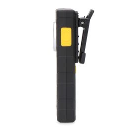 Edm Linterna Petaca LED de Bolsillo 250lm+300lm, Batería Recargable 1200mAh, IP42, con Iman, Gancho y Clip Edm Linterna Petaca LED de Bolsillo 250lm+300lm, Batería Recargable 1200mAh, IP42, con Iman, Gancho y Clip