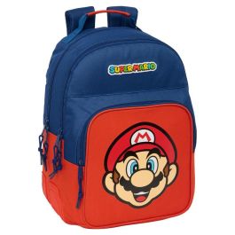 SAFTA Mochila Mamma Mia Super Mario Bros 42cm, Adaptable a Carro, Dos Departamentos, Doble Bolsillo Frontal Precio: 47.88999952. SKU: B1JW7T7VR7