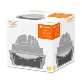 LEDVANCE LVE-4058075114067 Foco Spot LED Empotrable Cuadrado 8W 650Lm 3000K 36º Ajustable IP20 Aluminio