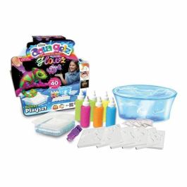 Aqua Gelz - Set de creación de figuras 3D - Colores fosforescentes - A partir de 8 años