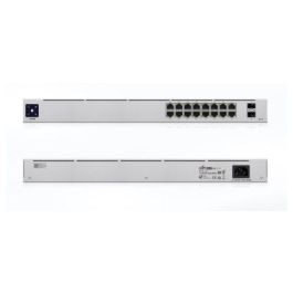 Ubiquiti USW-16-PoE Switch UniFi 16 Puertos Gigabit Ethernet + 2 SFP, PoE+ 42W, Montaje en Rack Precio: 320.49999993. SKU: B1FTGH67C4